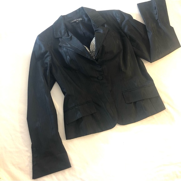 Vintage Anne Klein Haute Couture evening acetate blazer - Picture 1 of 11